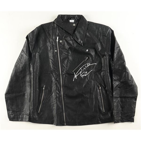 Henry Winkler Signed "Happy Days" Leather Jacket Inscribed "Fonz" - Schwartz COA