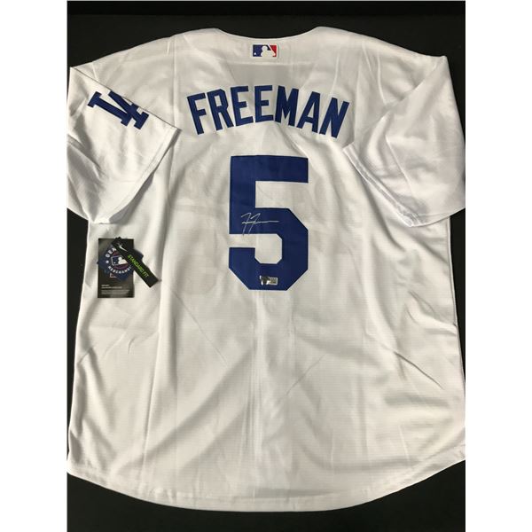 FREDDIE FREEMAN SIGNED Los Angeles DODGERS JERSEY - ACE COA