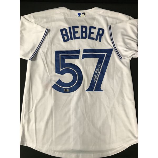 SHANE BIEBER SIGNED TORONTO BLUE JAYS JERSEY - ACE COA