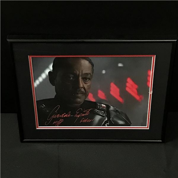 GIANCARLO ESPOSITO SIGNED AND FRAMED Star Wars 8X10 - WWOC COA