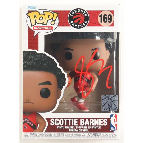 SCOTTIE BARNES SIGNED FUNKO POP - PSA COA