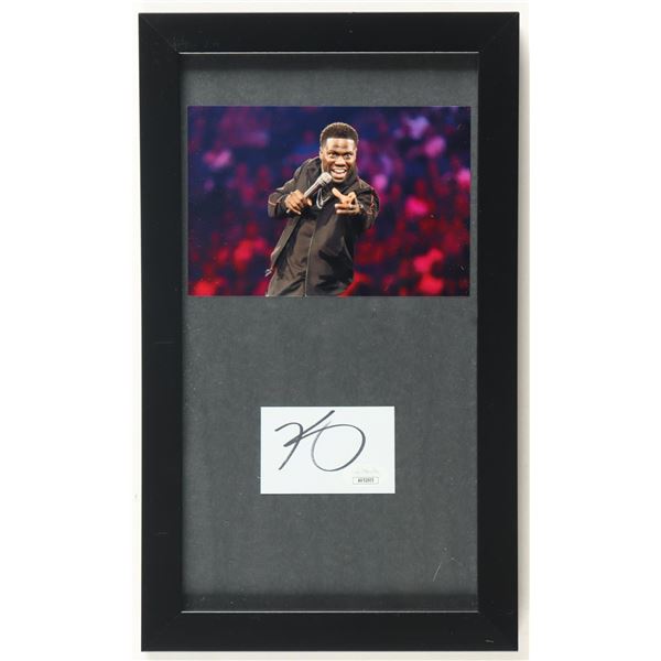 KEVIN HART SIGNED AND FRAMED PRESENTATION PIECE - JSA COA