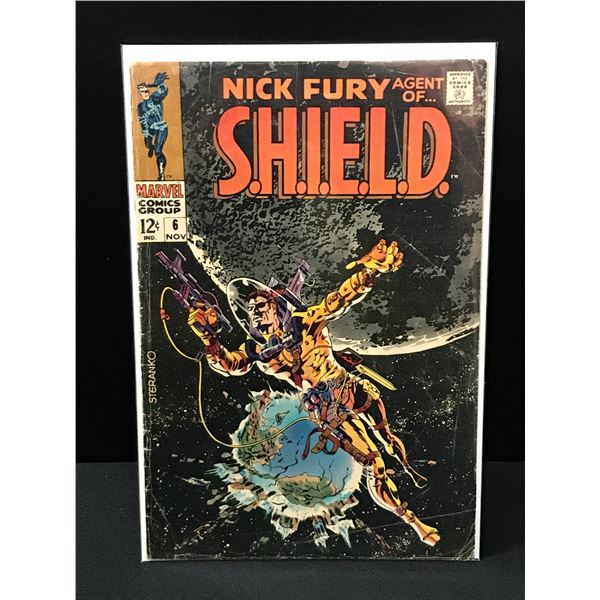 NICK FURY AGENT OF SHIELD #6 - MARVEL COMICS