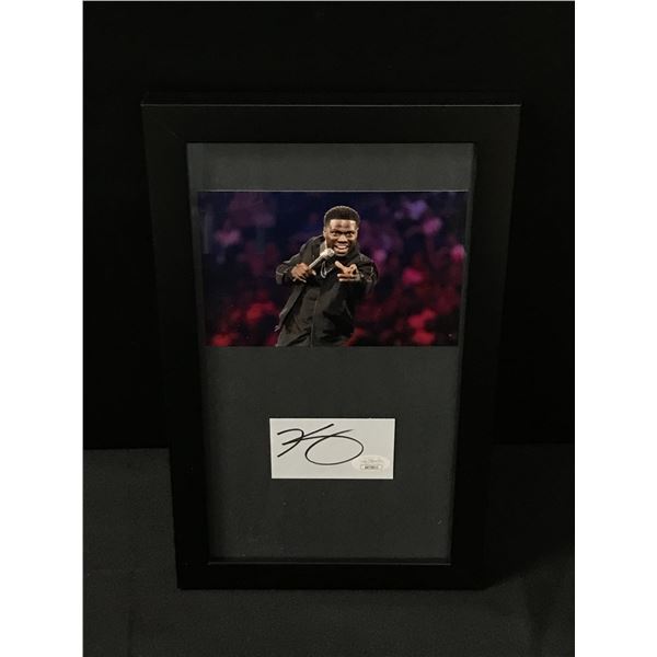 KEVIN HART SIGNED AND FRAMED 8X10 - JSA COA