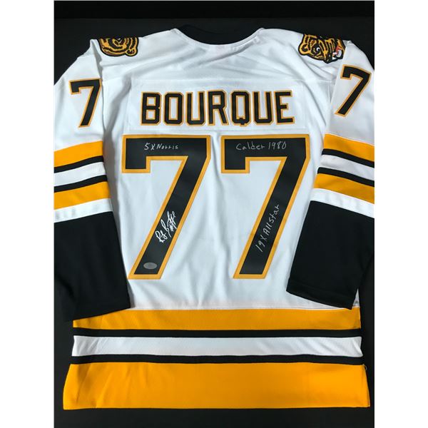 RAY BOURQUE SIGNED BOSTON BRUINS JERSEY WITH COA