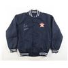 Image 1 : NOLAN RYAN SIGNED HOUSTON ASTROS SATIN JACKET (BECKETT COA)