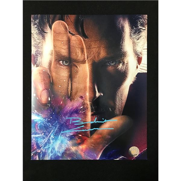 BENEDICT CUMBERBATCH SIGNED DR. STRANGE 8X10 - KB COA