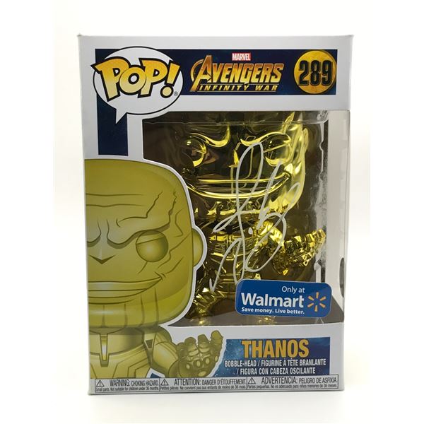JOSH BROLIN SIGNED THANOS FUNKO POP - KB COA