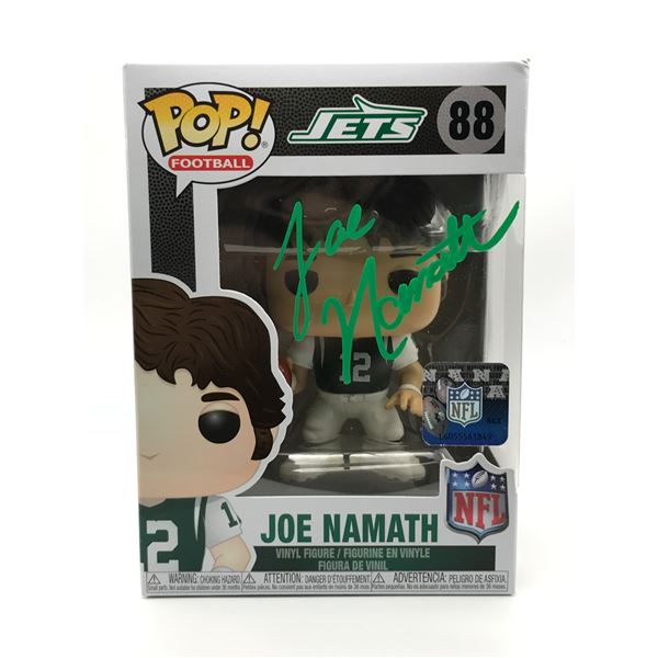 JOE NAMATH SIGNED FUNKO POP - ACE COA