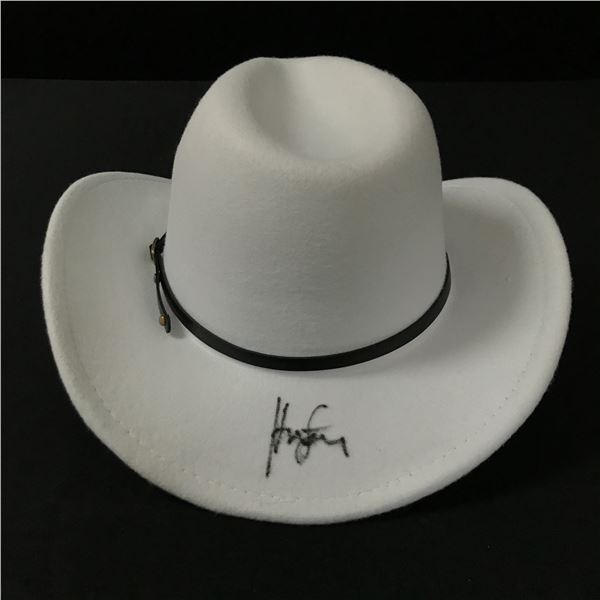 HARRISON FORD SIGNED COWBOY HAT - KB COA
