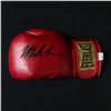 Image 1 : MIKE TYSON SIGNED RED EVERLAST GLOVE - WWOC COA