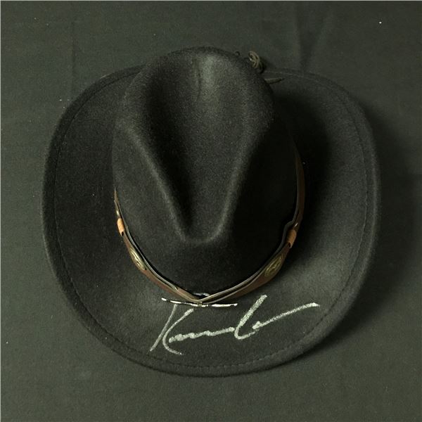 KEVIN COSTNER SIGNED COWBOY HAT - KB COA