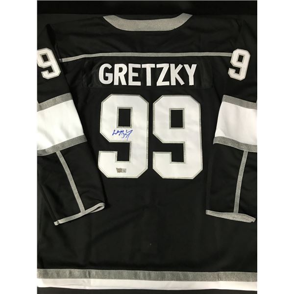 WAYNE GRETZKY SIGNED LOS ANGELES KINGS JERSEY - ACE COA