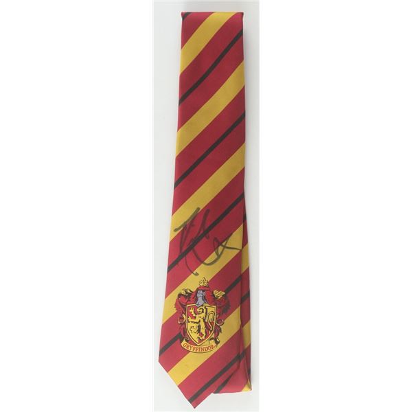 DANIEL RADCLIFFE SIGNED HARRY POTTER TIE - PSA COA
