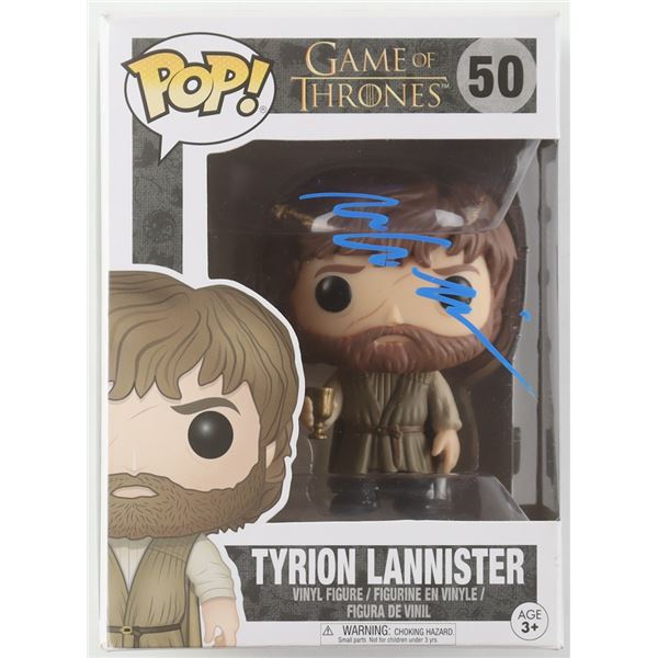 PETER DINKLAGE SIGNED TYRION LANNISTER FUNKO POP - BECKETT COA