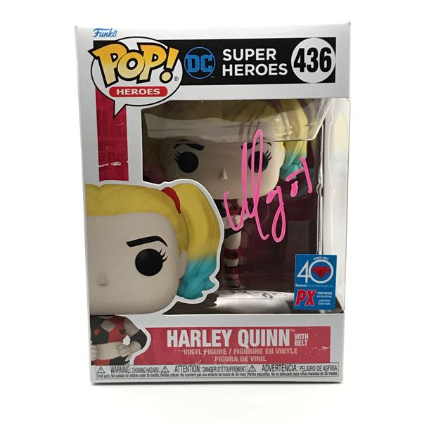 MARGOT ROBBIE SIGNED HARLEY QUINN FUNKO POP - KB COA
