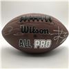 Image 1 : PATRICK MAHOMES AND TRAVIS KELCE SIGNED WILSON PRO FOOTBALL (ACE COA)