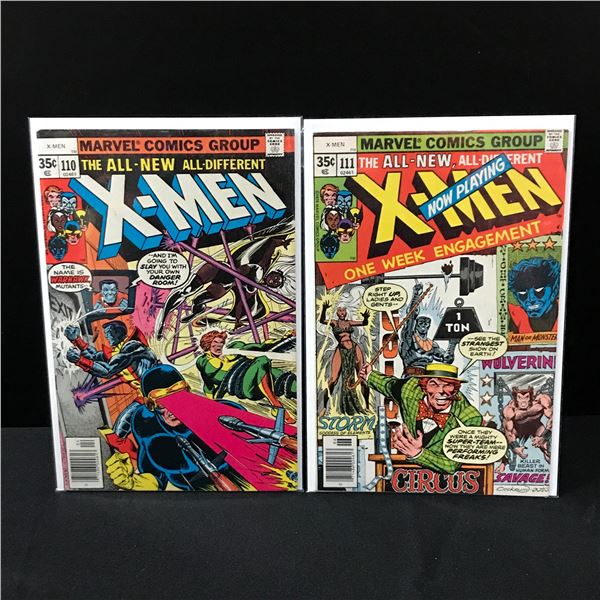 LOT OF 2 X-MEN COMICS MARVEL COMICS