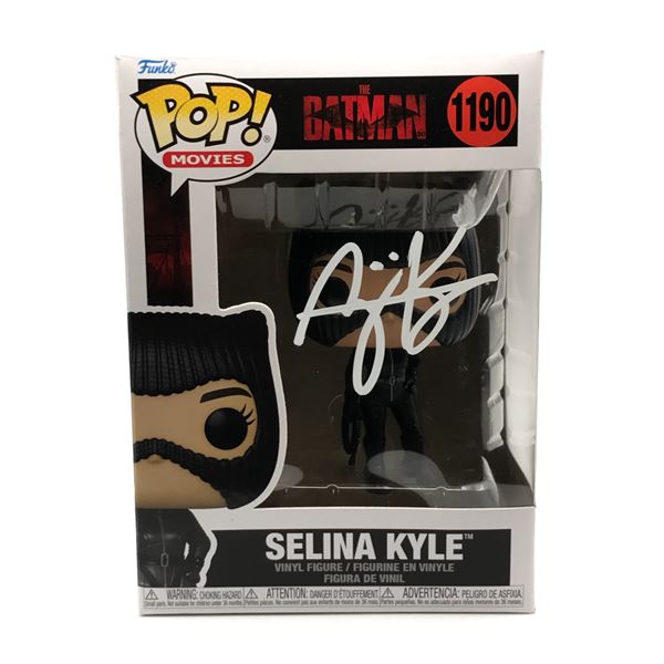 ZOE KRAVITZ SIGNED SELINA KYLE FUNKO POP (KN COA)