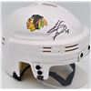 Image 1 : JONATHAN TOEWS SIGNED CHICAGO BLKACKHAWKS MINI HELMET (BECKLETT COA)