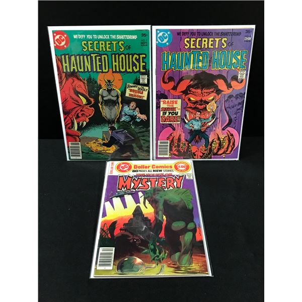 LOT OF 3 COMICS VARIOUS TITLES