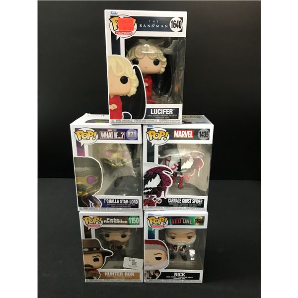 LOT OF 5 NEW FUNKO POPS