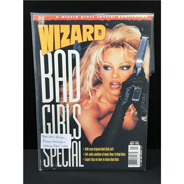 WIZARD BAD GIRL SPECIAL PAMELA ANDERSON SPECIAL PHOTO COVER