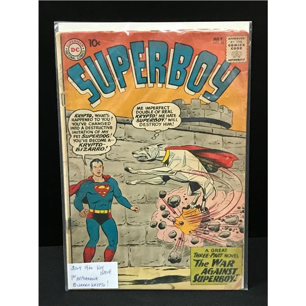 SUPERBOY #82 (1960) 1ST APPEARANCE OF BIZARRO KRYPTO - DC COMICS