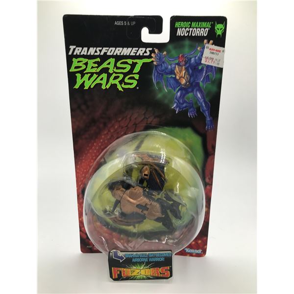 MINT ON CARD KENNER 1997 TRANSFORMERS BEASTWARS NOCTORRO