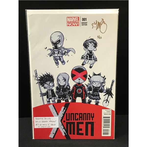 UNCANNY X-MEN #1 GOLD SIGNED VARIANT EDITION #3 OF ONLY 15 ISSUED WITH CERTIFICATE - MARVEL COMICS