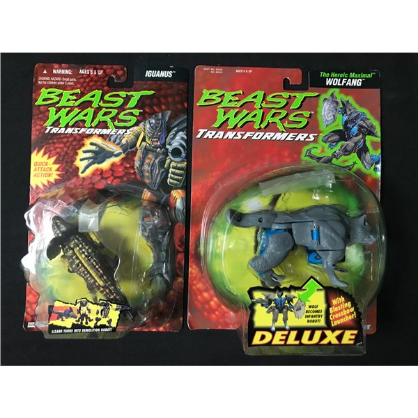  KENNER 1995 TRANSFORMERS BEASTWARS BUBBLE IS CRACKED