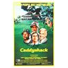 Image 1 : CHEVY CHASE SIGNED CADDYSHACK 11 X 18 MOVIE POSTER (BECKETT COA)