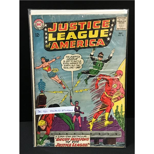 JUSTICE LEAGUE OF AMERICA #24 (1963) - DC COMICS