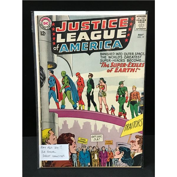 JUSTICE LEAGUE OF AMERICA #19 (1963) - DC COMICS