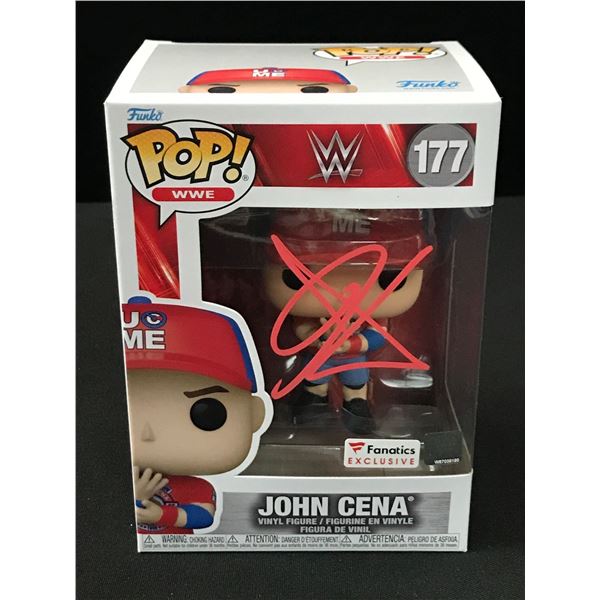 JOHN CENA SIGNED FUNKO POP (WWOC COA)