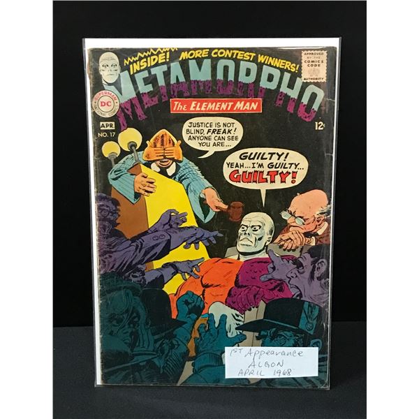 DC COMICS NO.17 METAMORPHO THE ELEMENT MAN