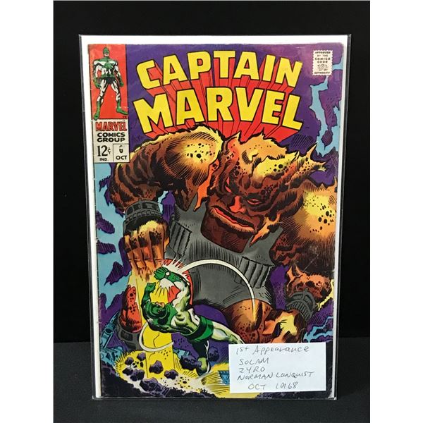 MARVEL COMICS NO.6 CAPTAIN MARVEL