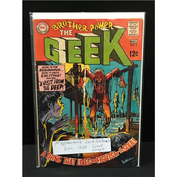 DC COMICS NO.2 BROTHER POWER THE GEEK