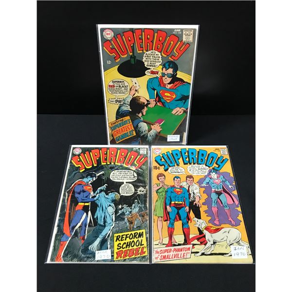 LOT OF 3 SUPERBOY COMICS DC COMICS