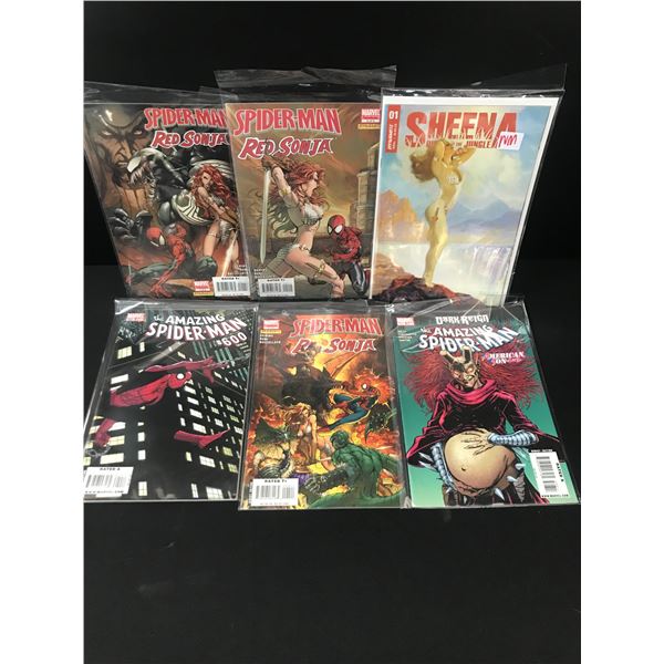 MARVEL COMICS AMAZING SPIDER-MAN COMIC BOOK LOT