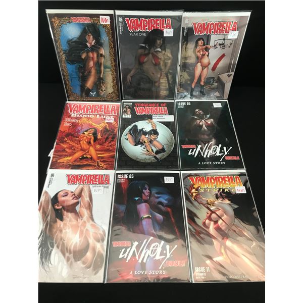 VAMPERELLA COMIC BOOK LOT
