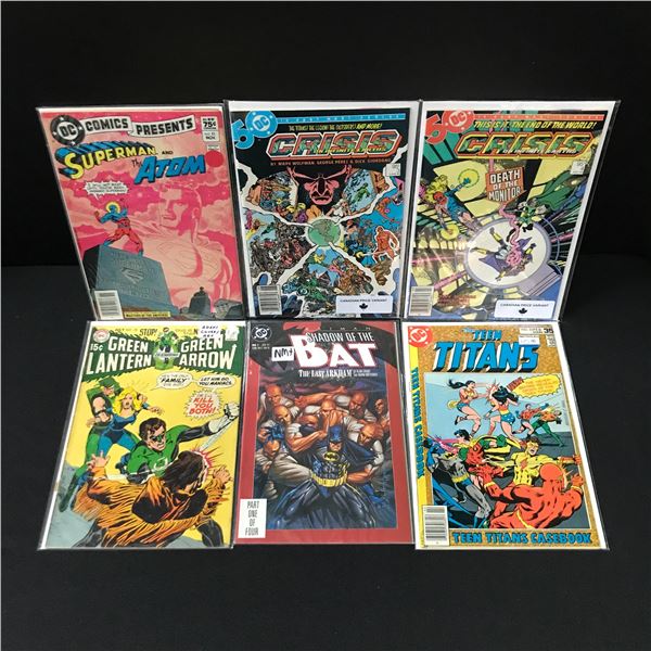 LOT OF 6 DC COMICS - VARIOUS TITLES