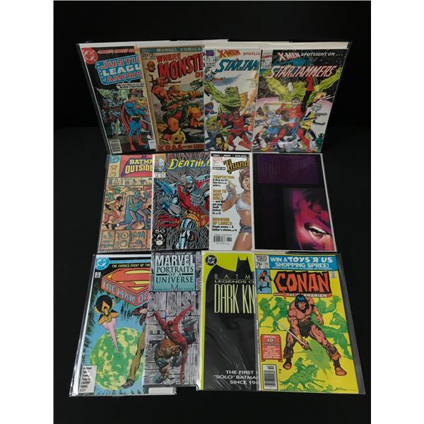 LOT OF 12 MIXED TITLE COMICS - VARIOUS PUBLISHERS