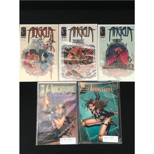 LOT OF 5 COMICS VARIOUS TITLES AND PUBLISHERS