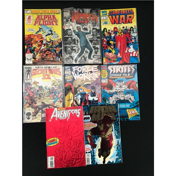 LOT OF 7 MARVEL COMICS - VARIOUS TITLES