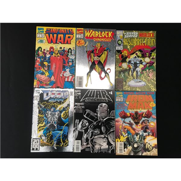 LOT OF 6 MARVEL COMICS - VARIOUS TITLES