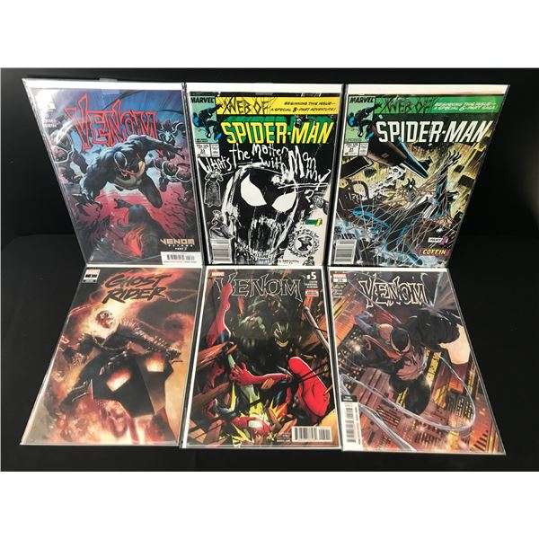 LOT OF 6 MARVEL COMICS - VARIOUS TITLES