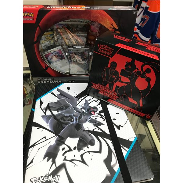 LARGE LOT OF POKEMON CARDS AND BINDER