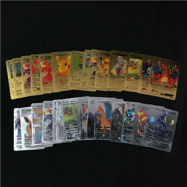 LOT OF POKEMON TRADING CARDS
