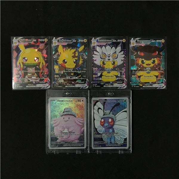 LOT OF POKEMON TRADING CARDS